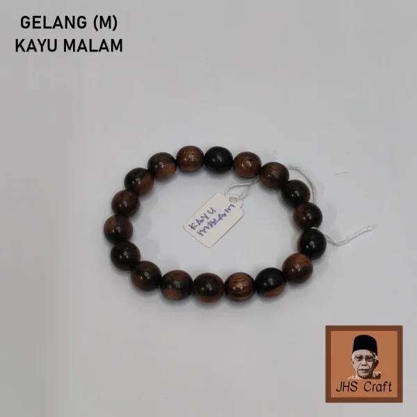 Bracelet (M) Kayu Malam - JHS Craft