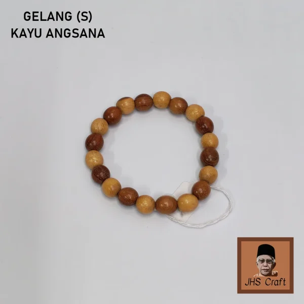 Bracelet (S) Kayu Angsana - JHS Craft