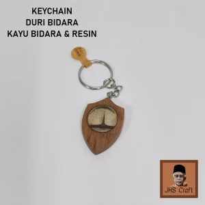 Keychain Duri Bidara Kayu Bidara & Resin - JHS Craft