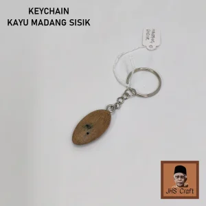 Keychain Kayu Madang Sisik - JHS Craft