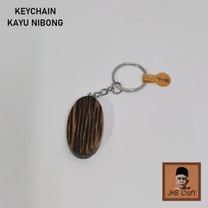 Keychain Kayu Nibong - JHS Craft